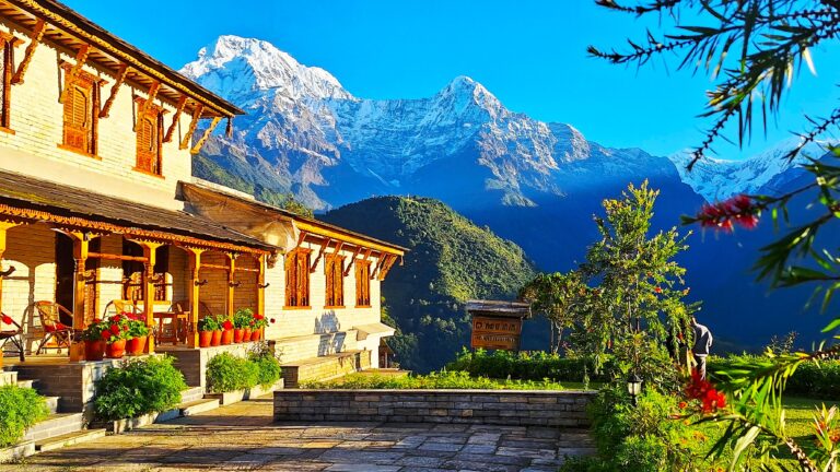 In Ghandruk, Trekking in der Annapurna Region