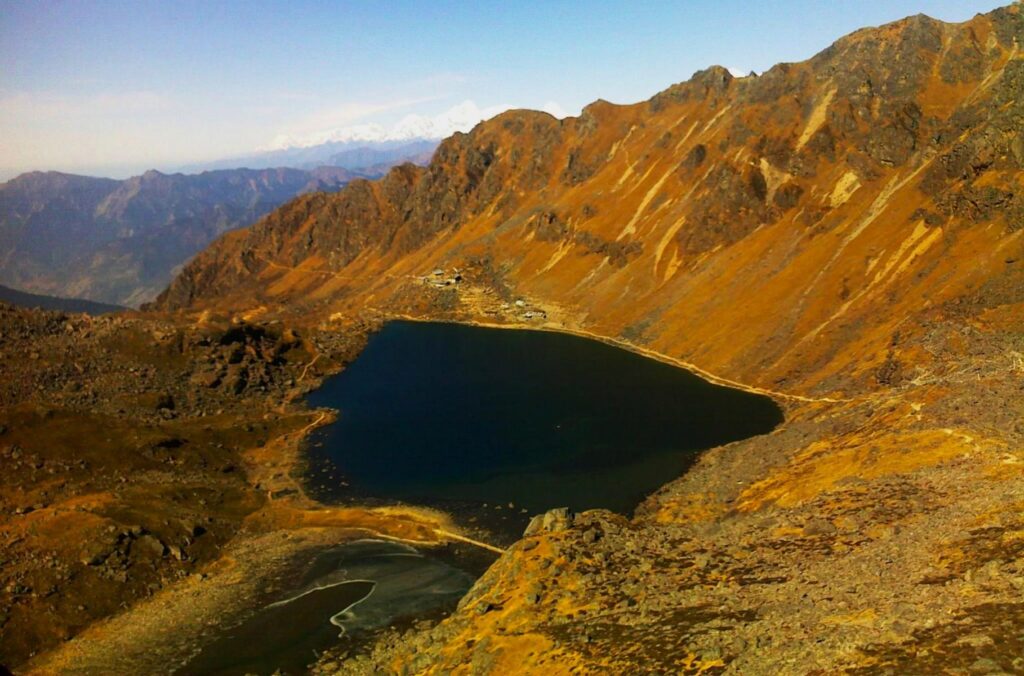 Heilige Gosaikunda Seen in Langtang Region