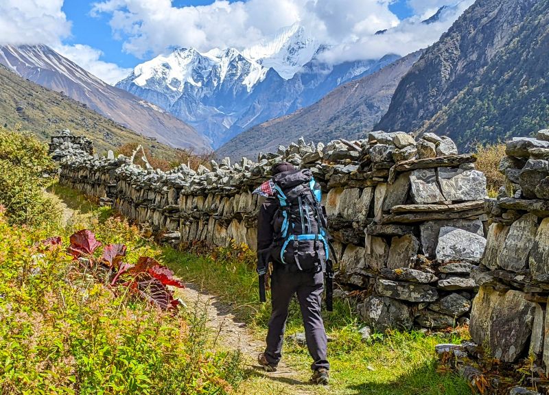 Langtang Trekking mit Gosaikund Seen und Laurabina Pass