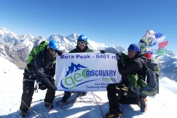 Mera Peak (6.461) Besteigung