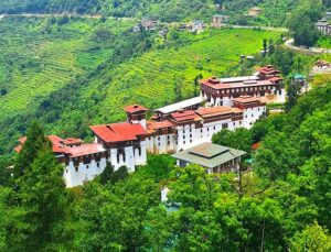 Trongsa Dzong in Bhutan
