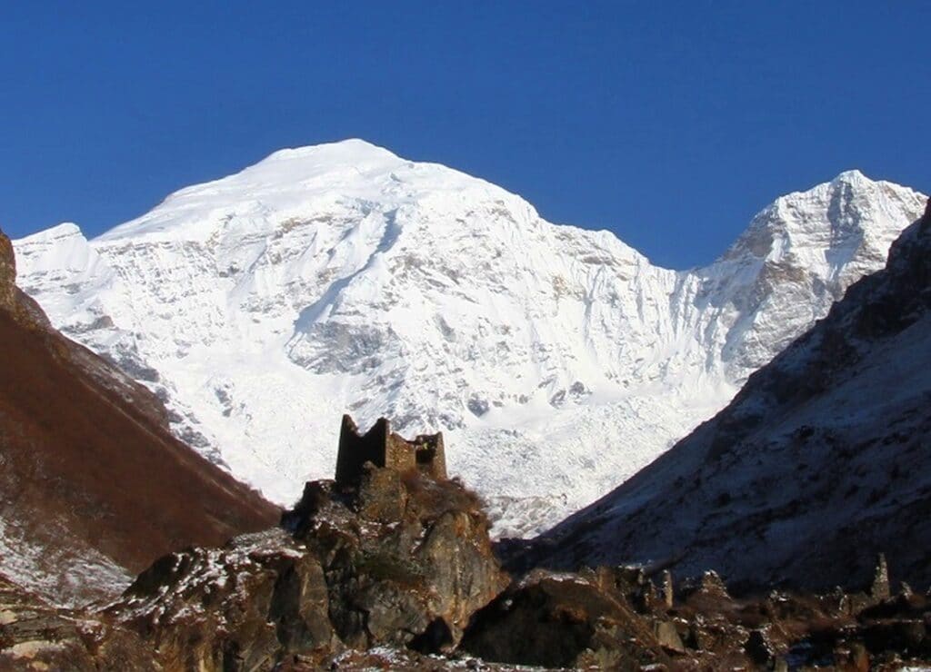 Himalaya Gebirge in Bhutan