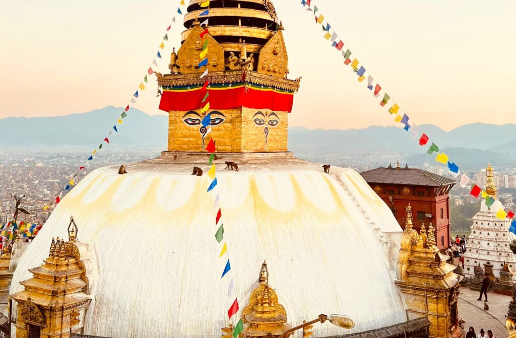 Kathmandu Sightseeing, Swayambunath Stupa in Nepal