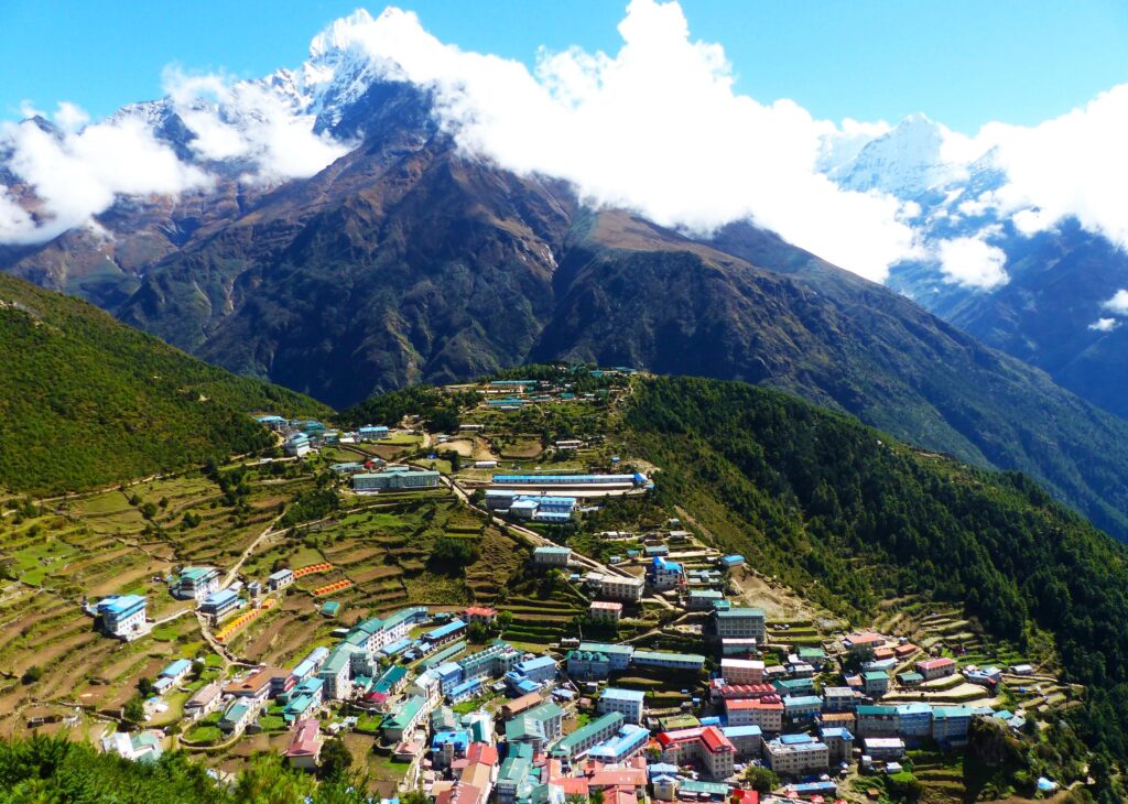 Aussichtspunkt auf Namche Bazaar