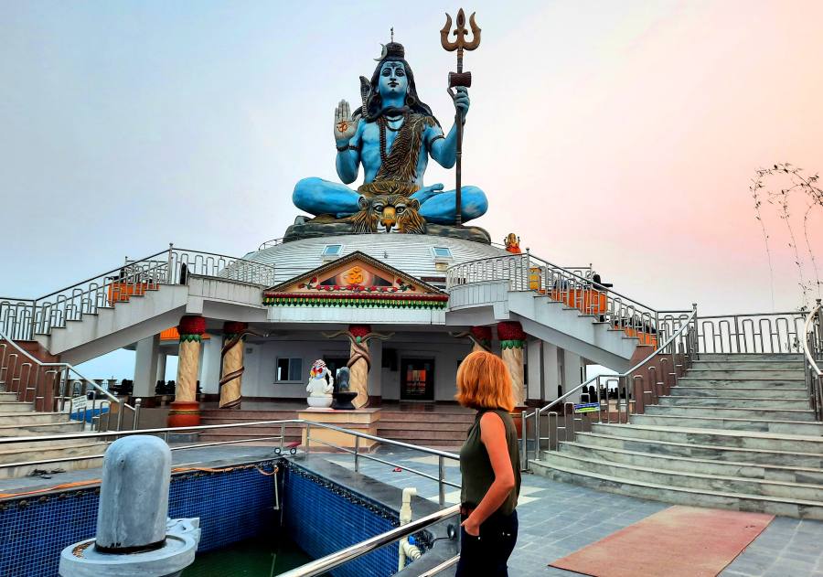 The big Shiva statue