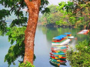 Pewa See in Pokhara, Mardi Himal Trek