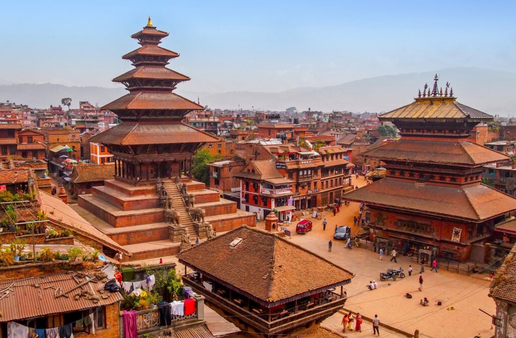 Königstadt Bhaktapur in Nepal