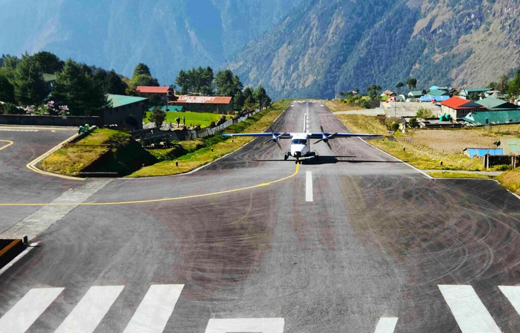 Lukla Flughafen, Trekking in Nepal in der Everest Region