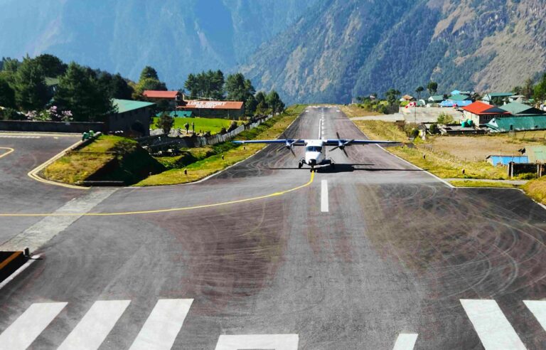 Lukla Flughafen, Trekking in Nepal in der Everest Region