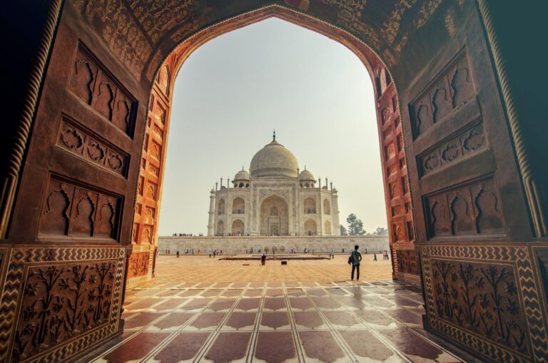 Taj Mahal in Agra Indien