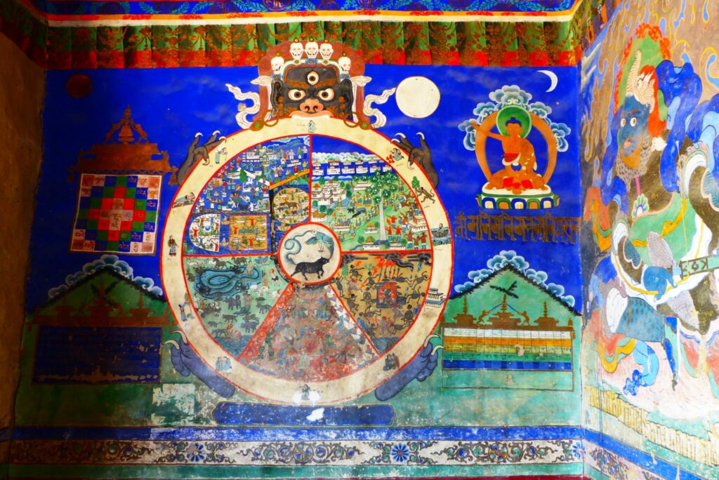 Samsara, das Rad des Lebens in Ladakh