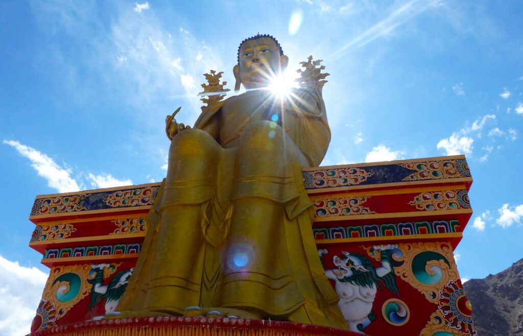 Diskit Kloster, Buddha Statue