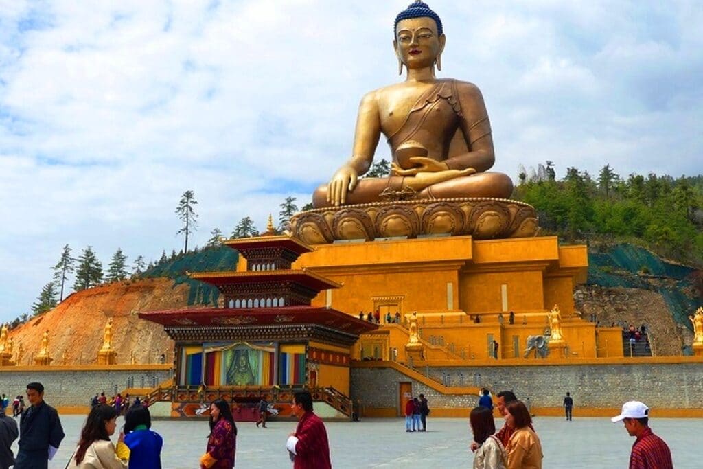 Buddha Point, die höchte Buddha Statue mit 51,5 m in Thimphu