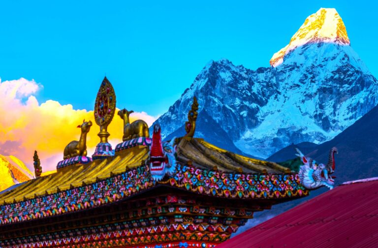 Kloster Tengboche mit Ama Dablam Base Camp - Trekking Nepal