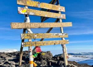 Uhuru Peak, Kilimandscharo Gipfel