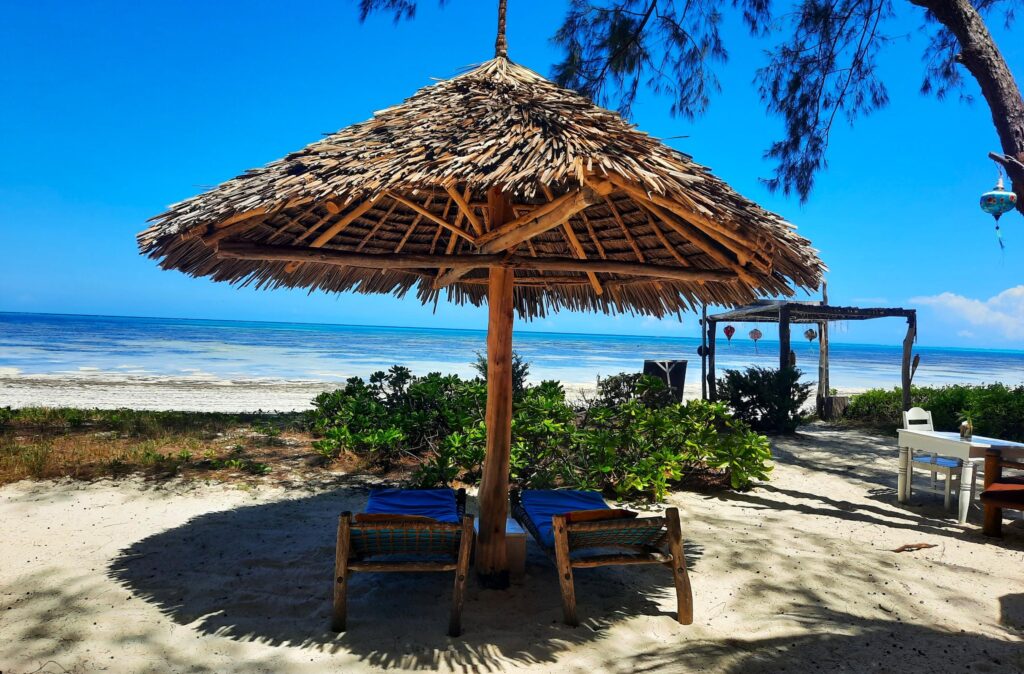 Erolung aus Sansibar am Meer