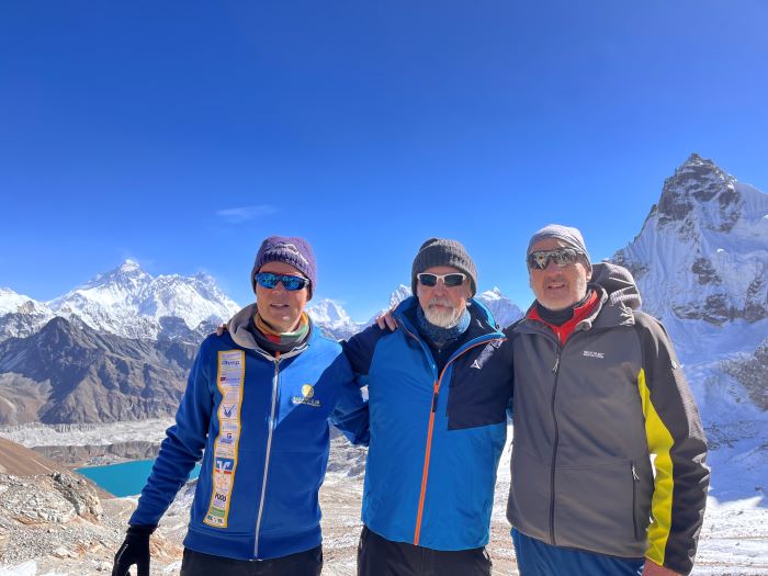 Am Everest Base Camp angekommen