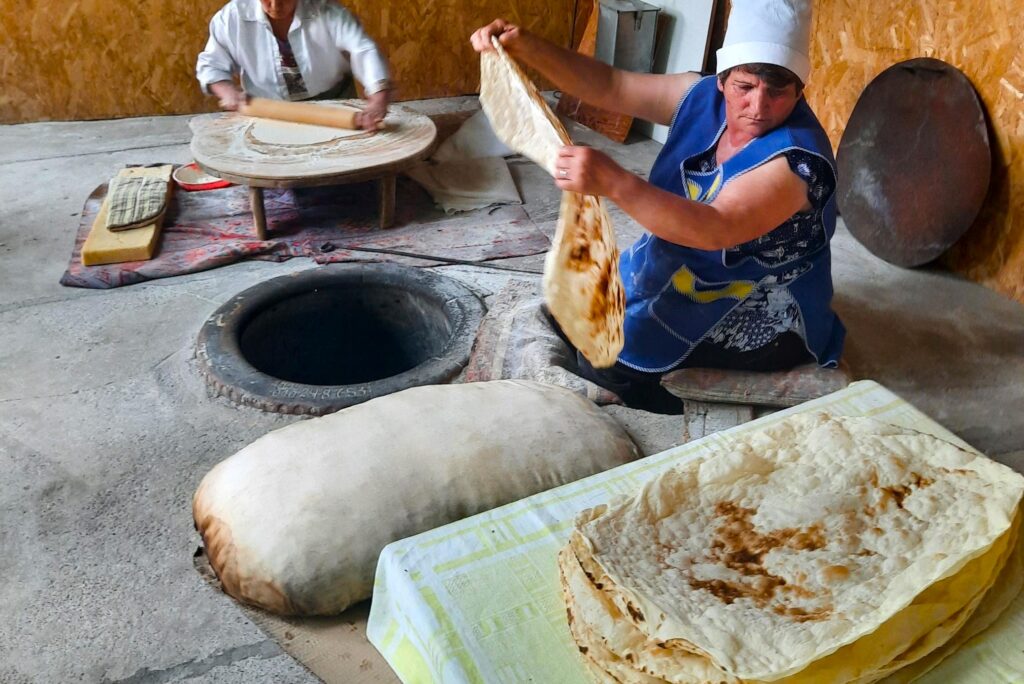 Lavasch, das traditionelle Brot in Armenien