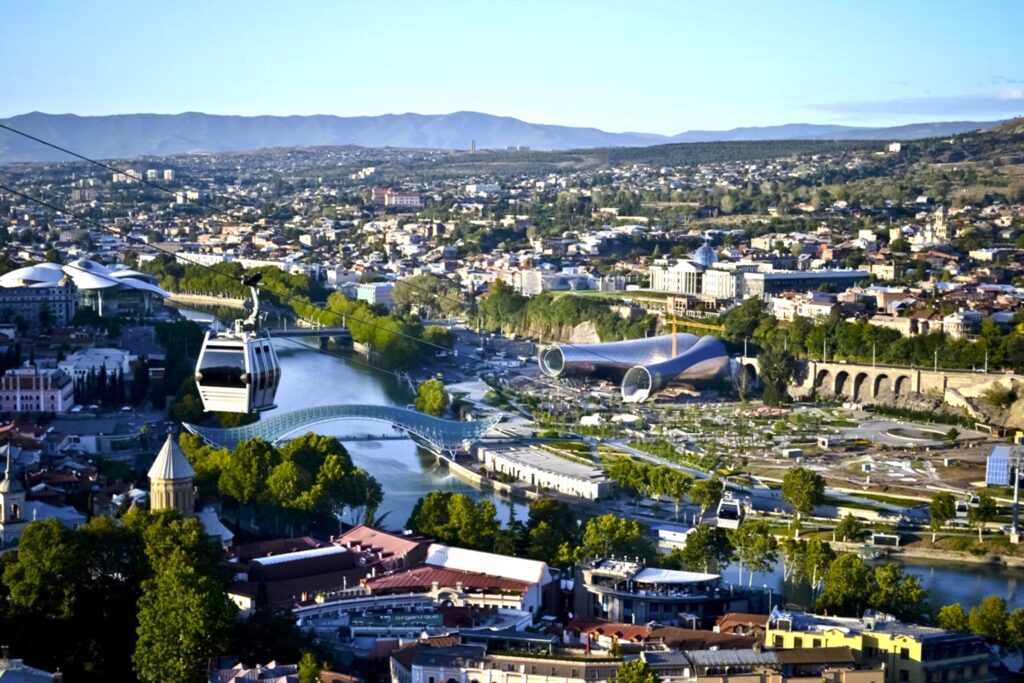 Die Stadt Tiflif von Oben