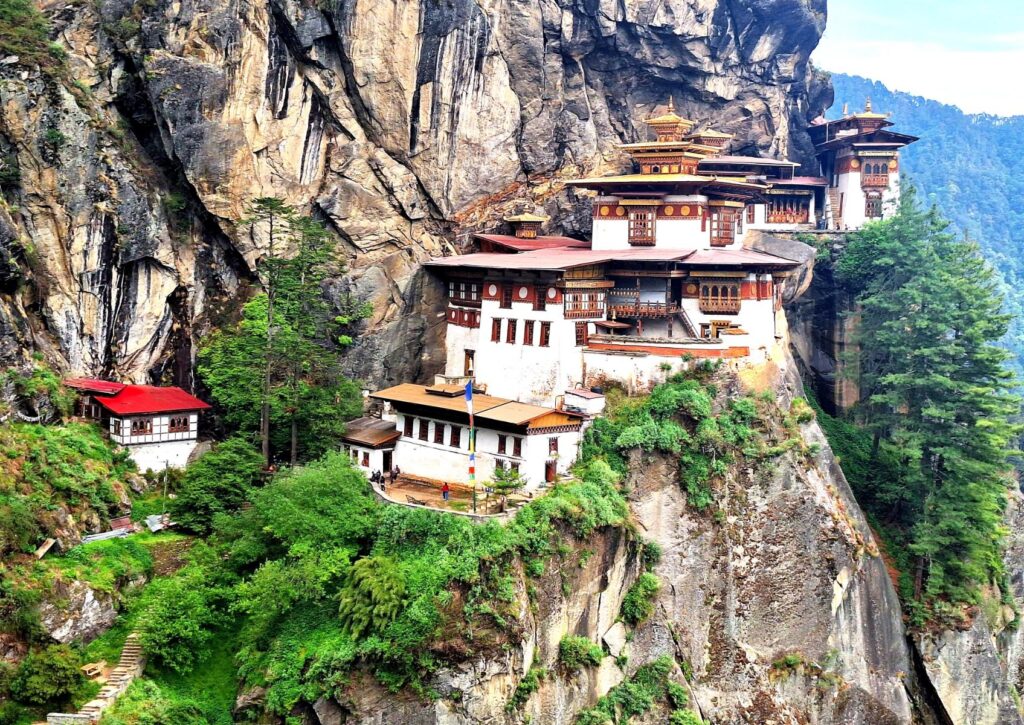 Takshang Kloster - Tiger's Nest in Bhutan - Trekking Touren Himalaya