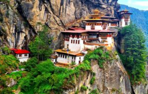 Tiger's Nest in Bhutan Paro