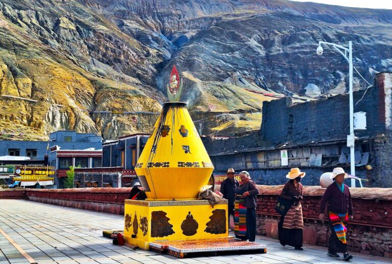 Sakya Kloster der Sakya Sekte in Tibet