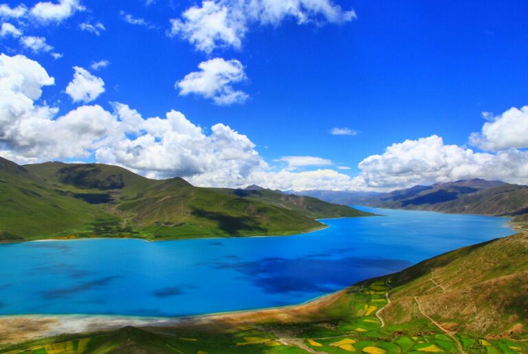 Heiliger See in Tibet