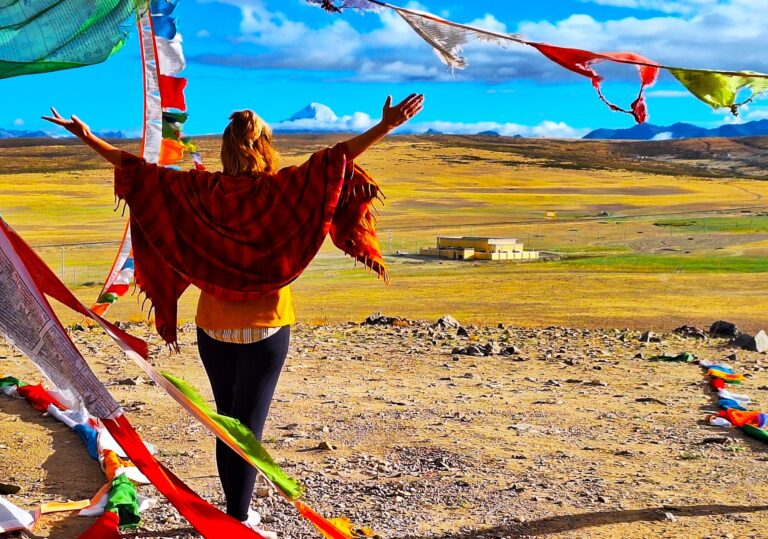 Blick auf Mt. Kailash in Tibet