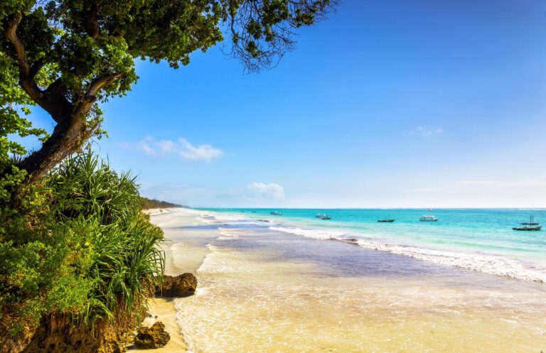 Diani Beach in Kenia