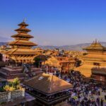 Bhaktapur mit seinen Tempelanlagen - Nepalreisen