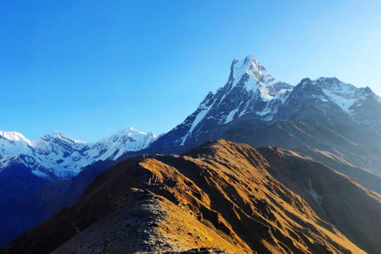 Auf dem Weg zum Mardi Himal Aussichtspunkt, Annapurna Trekking