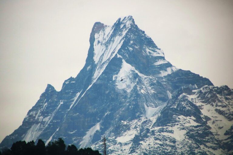 Mt. Machapuchare, Annapurna Trekking in Nepal