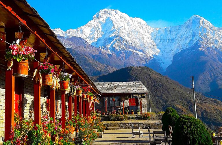 In Ghandruk - gurung Village - Annapurna Trekking