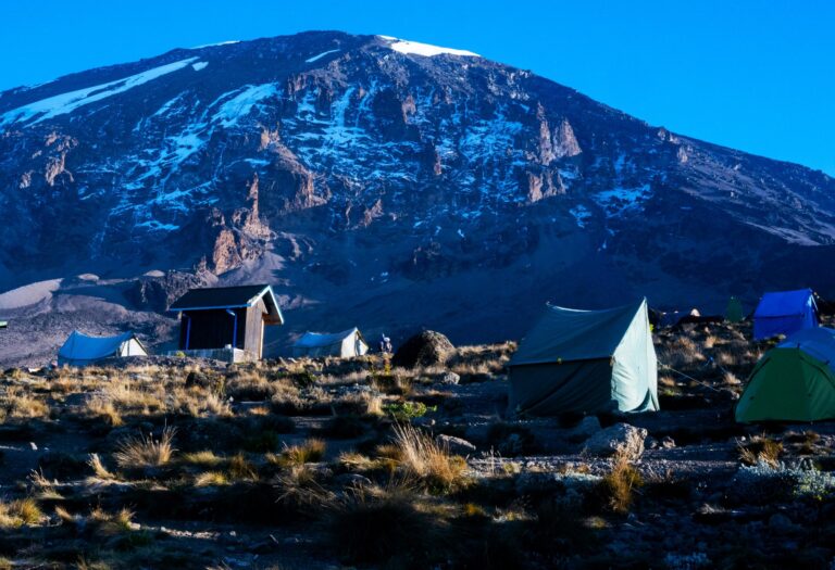 Camping Site at Kilimanjaro