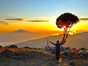 Kilimandscharo Besteigung, zum Uhuru Peak