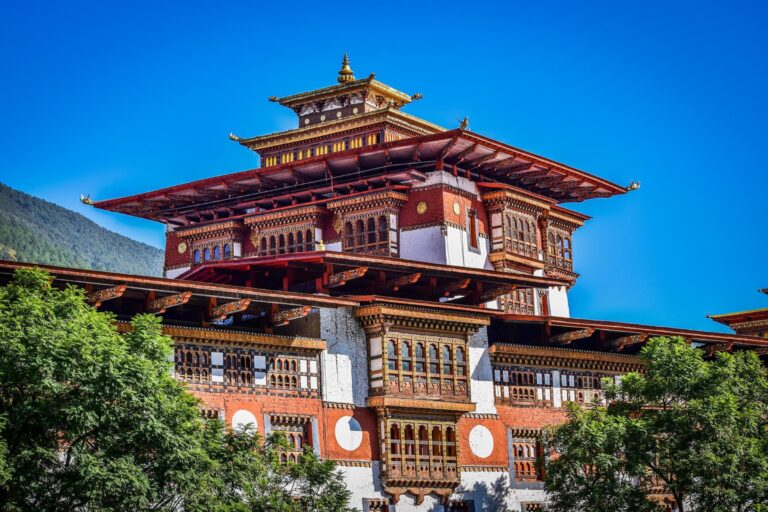 Imposante Punakha Dzong - Bhutan Luxus Reisen