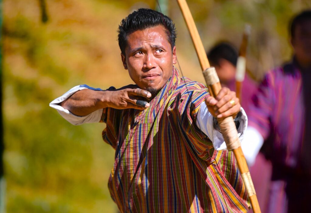 Bogenschießen in Bhutan, National Sport