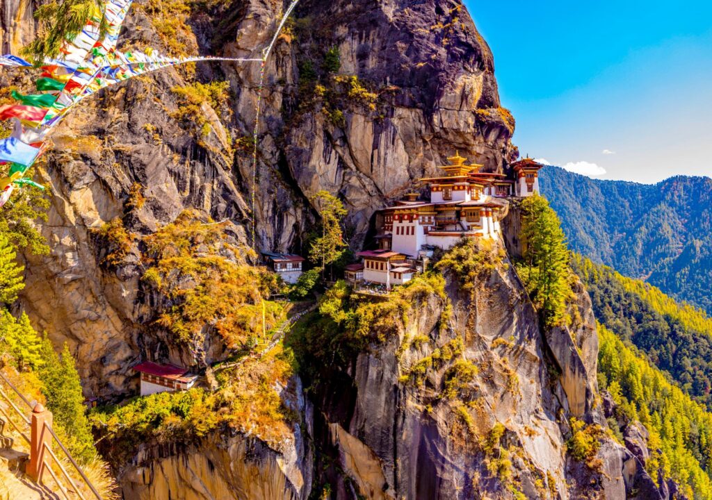 Tiger's Nest oberhalb von Paro - Bhutan Luxusreise
