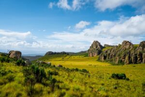 Aberdare National Park, Mt. Mount Satima in Kenia