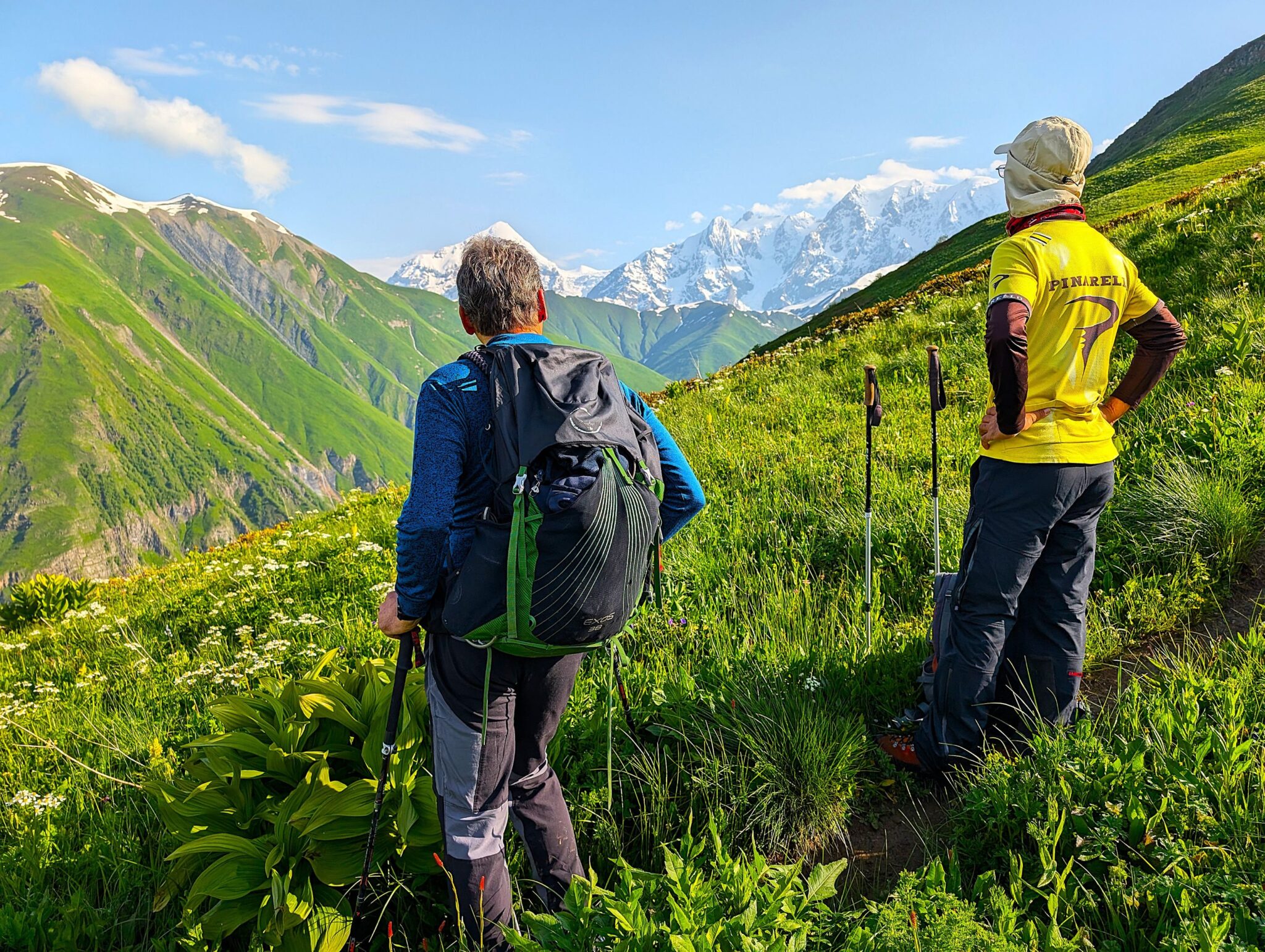 Schchara (5.201 m), Ushguli, Swanetien Trekking in Georgien