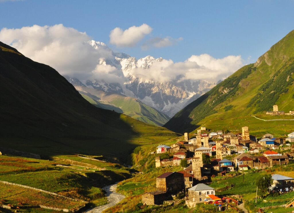 Ushguli in Geogien