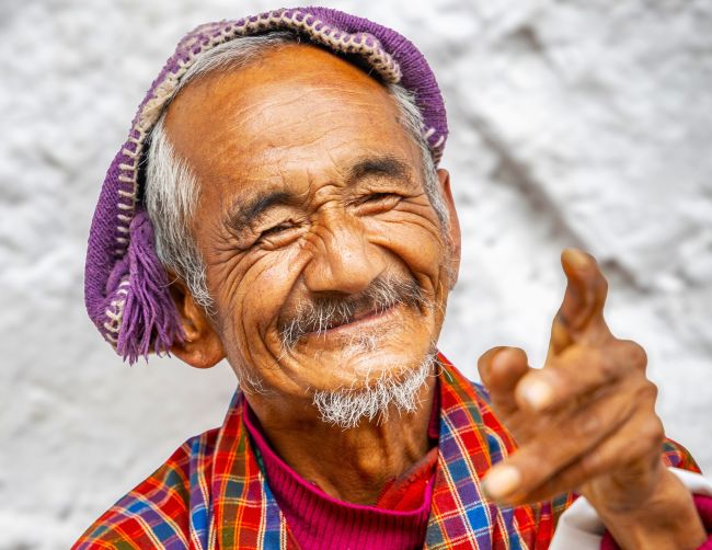 Menschen in Nepal