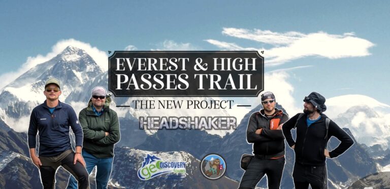 Kooperation mit Headshaker Team, Everest hohe Pässe Tour