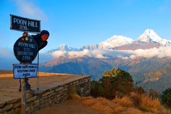 Poon Hill zum Sonnenaufgang 