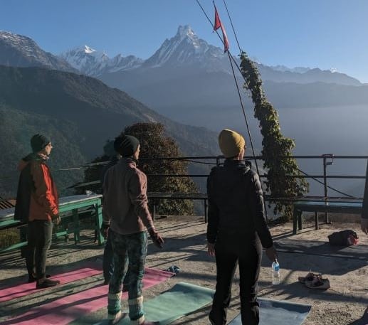 Yoga und Wanderreise