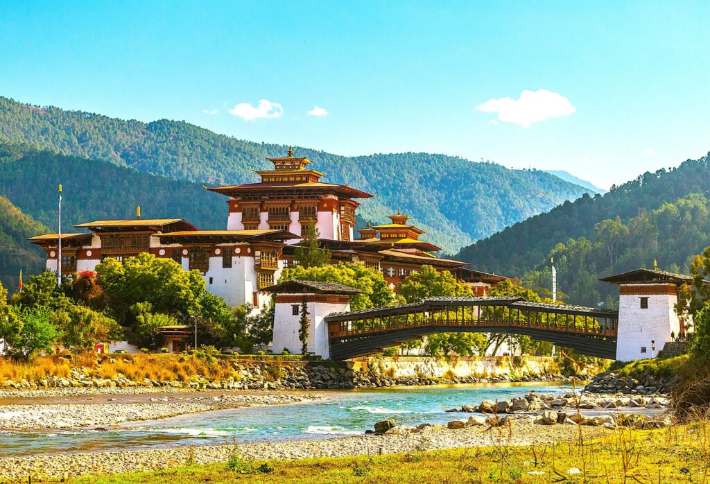 Punakha Dzong, Bhutan Reisen mit geoDiscovery Tours