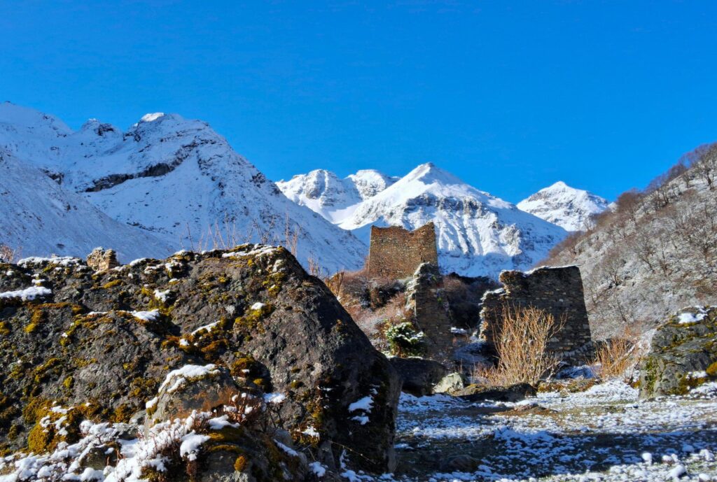 Chomolhari-Yaksa Trekking Tour, Himalaya Gebirge in Bhutan