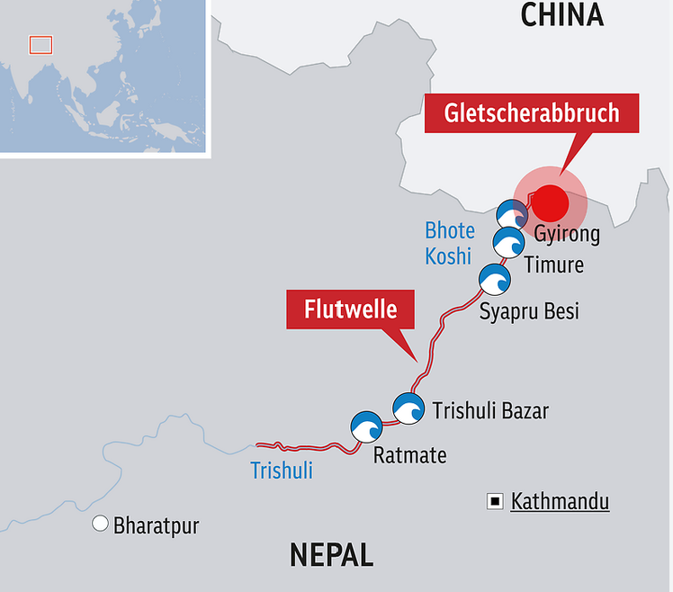 Aktuelle Information zur Situation in Nepal und Tibet